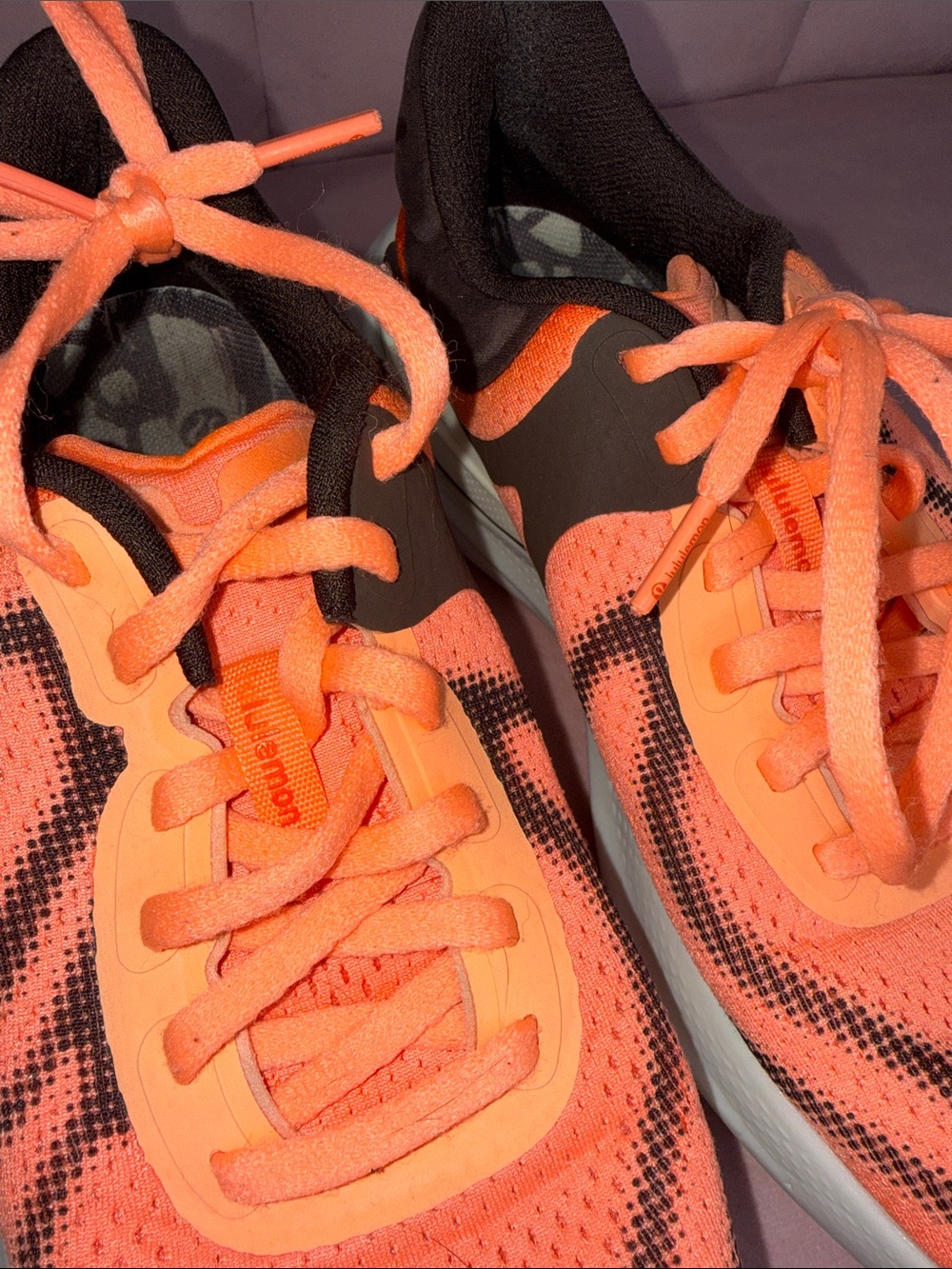 Lululemon Beyondfeel Running Shoes
Women’s Size 9 | Juicy Peach/Bone/Espresso - Picture 7 of 12